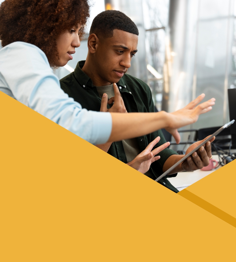 Government IT administrator reviewing compliant cloud infrastructure setup