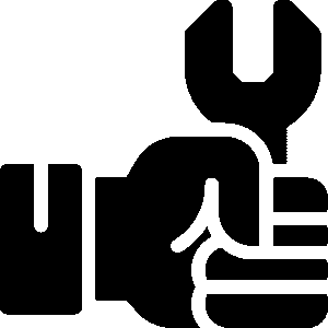 Modern office with networked workstations and VoIP phones