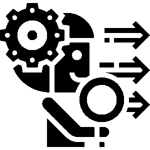 Modern office with networked workstations and VoIP phones