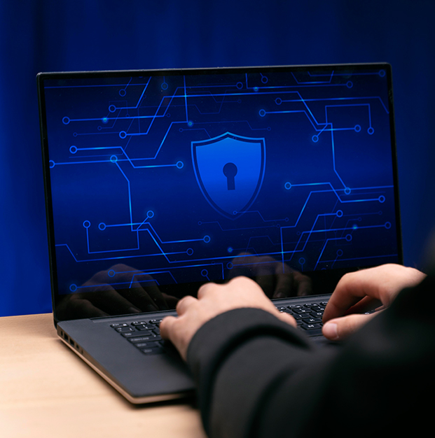 Ransomware defense and firewall settings managed via the IT administrator console. Ransomware defense and firewall settings managed via the IT administrator console.